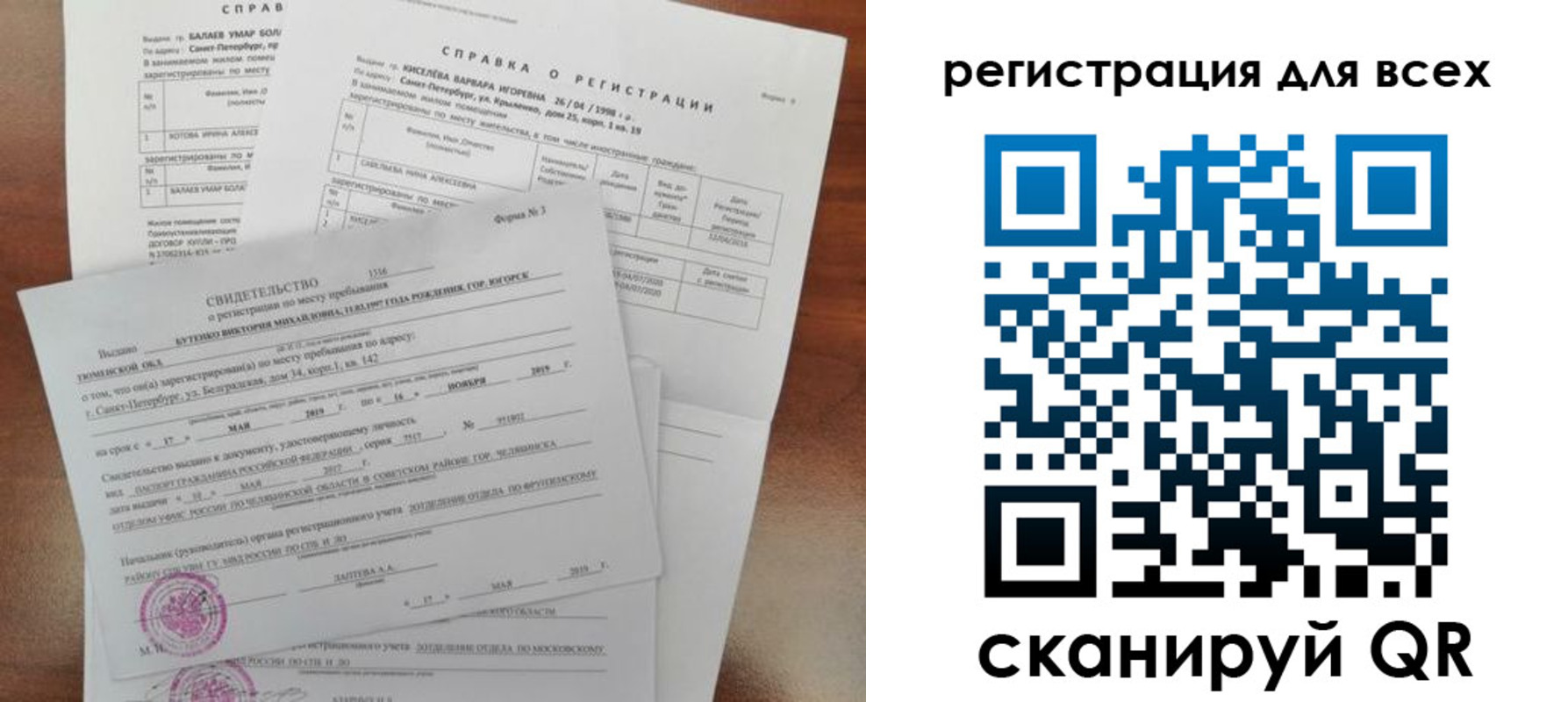 временная регистрация адрес в Красном Куте
